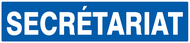 SECRETARIAT 330x75mm INFORMATION 330X75 ADHESIF