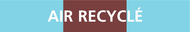AIR RECYCLE 312x52mm (10 ADHESIFS POUR T
