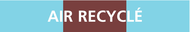 AIR RECYCLE 222x37mm (20 ADHESIFS POUR T
