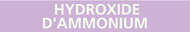 HYDROXIDE D'AMMONIUM 222x37mm (20 ADHESI MARQUEUR ACIDES 222X37