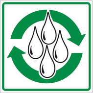 RECYCLAGE DES LIQUIDES ADHESIF 200x200mm ENVIRONNEMENT 200X200 ADHESIF