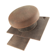 TUILE A DOUILLE DIAM150 + CHAPEAU RUSTIQ