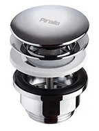 BONDE CHROME POUR VASQUE FLAT AVEC OU SANS TROP PLEIN