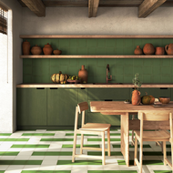 CARRELAGE 1900 VERDE  20X20cm  1M2/BTE 25PC/BTE  G227