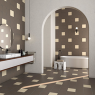 FAIENCE 1900 CHOCOLATE 20x20cm 1M /boite 25PC/BTE G227