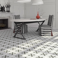 CARRELAGE 1900 LLAGOSTERA GRIS  20X20cm 1M2/BTE  25PC/BTE  G227