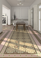 CARRELAGE 1900 ROURA-2 BEIGE  20X20cm 1M2/BTE  25PC/BTE  G227