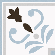 FAIENCE VALVANERA 3 CELESTE ANGLES 20x20cm 0,160M /boite 4PC/BTE G19