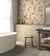 FAIENCE ROOT PICTUS CHIPPER  13X13cm 0,507M2/BTE  30PC/BTE  G288