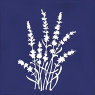 FAIENCE ROOT ARVUM-4 BLUE  13X13cm 0,068M2/BTE   4PC/BTE  G27