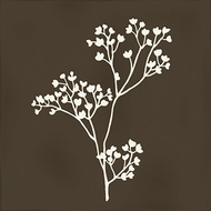 FAIENCE ROOT ARVUM-4 BROWN  13X13cm 0,068M2/BTE   4PC/BTE  G27