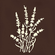 FAIENCE ROOT ARVUM-4 GARNET  13X13cm 0,068M2/BTE   4PC/BTE  G27