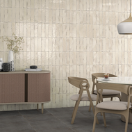 FAIENCE LUCA ABIC NACAR - PATE BLANCHE - 8x31,5cm 0,63M2/BTE 25PC/BTE G267