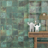 FAIENCE LUCA CARLO JADE-B  20X20cm 1M2/BTE  25PC/BTE  G301