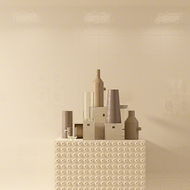 FAIENCE BERTA BEIGE-M  20X20cm  1M2/BTE 25PC/BTE  G272