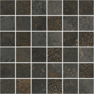 MOSAIQUE YURI NT BASALTO  30X30cm 1,08M2/BTE  12PC/BTE  G75