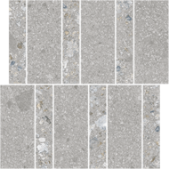 MOSAIQUE GEA AMASIA AB|C CENIZA 30X30cm  1,08M2/BTE  12PC/BTE  G61