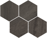 MOSAIQUE WORLD FLYSCH  ALBIENSE-SP GRAFIT  35X28cm  0,828M2/BTE  12PC/BTE