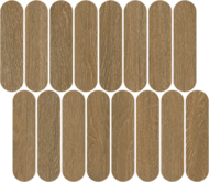 MOSAIQUE OSLO TOYEN R10  27X31cm 0,84M2/BTE  10PC/BTE  G94