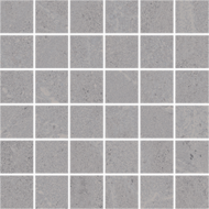 MOSAIQUE SEINE GRIS  30X30cm 1,17M2/BTE  13PC/BTE  G75