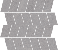 MOSAIQUE SEINE  LOING GRIS  30X30cm 1,17M2/BTE  13PC/BTE  G78