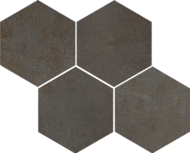 MOSAIQUE CHICAGO AUSTIN GRAFITO 35X28cm  0,828M2/BTE  12PC/BTE  G77