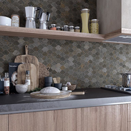 MOSAIQUE YURI KORUBO NT BASALTO 30X30cm  1,08M2/BTE  12PC/BTE  G917