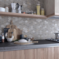 MOSAIQUE YURI KORUBO NT GRAFITO 30X30cm  1,08M2/BTE  12PC/BTE  G917