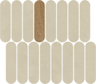 MOSAIQUE NEW YORK ROCKAWAY NATUR R10 27X31cm  0,84M2/BTE  10PC/BTE  G94