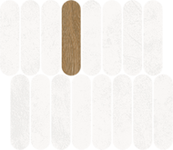 MOSAIQUE NEW YORK ROCKAWAY BLANCO R10 27X31cm  0,84M2/BTE  10PC/BTE  G94