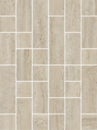 MOSAIQUE CHARONNE NATURAL 29,3X39,1cm  1,495M2/BTE  13PC/BTE  G78