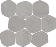 MOSAIQUE SALERNO MOS. TORINO TAUPE 25X30cm  0,9M2/BTE  12PC/BTE  G71