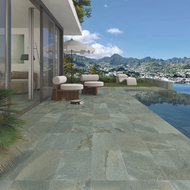 CARRELAGE BALI TURQUESA ANTIDESL 30X60cm  1,26M2/BTE   7PC/BTE  G134