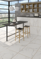 CARRELAGE DONEY-R BLANCO  59,3X59,3cm 1,055M2/BTE   3PC/BTE  G158