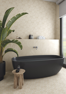 CARRELAGE SALERNO-R BEIGE  59,3X59,3cm 1,406M2/BTE   4PC/BTE  G154