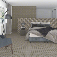 CARRELAGE POP TILE CARNEGIE-R  15X15cm 0,99M2/BTE  44PC/BTE  G161