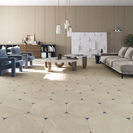 CARRELAGE PIETRA SALERNO TAUPE 51,6X56,5cm  0,913M2/BTE   4PC/BTE  G186