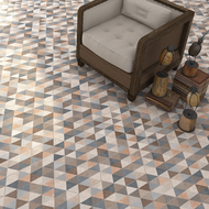 CARRELAGE RIFT HEXAG.FINGAL 23,3X26,8cm  0,515M2/BTE  11PC/BTE  G161