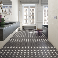 CARRELAGE BALI TUBAN ANTRACITA  20X20cm 1M2/BTE  25PC/BTE  G156