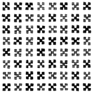 CARRELAGE VODEVIL PAIX SOMBRA  20X20cm 1M2/BTE  25PC/BTE  G198