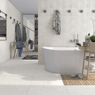 FAIENCE OMICRON NIEVE  25X75cm 1,687M2/BTE   9PC/BTE  G134