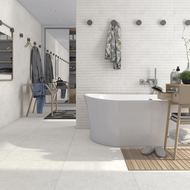 FAIENCE OMICRON KITNOS BLANCO  25X75cm 1,687M2/BTE   9PC/BTE  G248