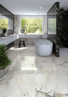 CARRELAGE MARBLE LOUS ERDEK-R  60X120cm 1,44M2/BTE   2PC/BTE  G200