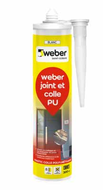 WEBER JOINT & COLLE PU GRIS 300ML