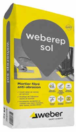 WEBEREP SOL SAC DE 25KG Mortier de réparation R4 anti-abrasion