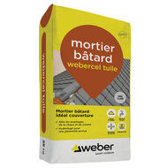 WEBERCEL TUILE GRIS CLAIR SAC DE 25KG