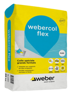 WEBERCOL FLEX BLANC 25KG BLANC BLANC
