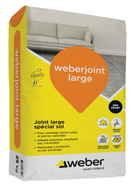 WEBERJOINT LARGE GRIS GRANIT E10 25KG Joint large spécial sol