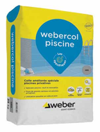 WEBERCOL PISCINE BLANCHE EN SAC DE 25 KGS