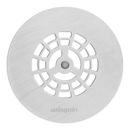 GRILLE PLATE INOX POUR SLIM + BONDE DE DOUCHE